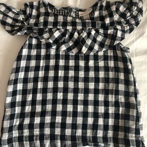 Girls Gingham top